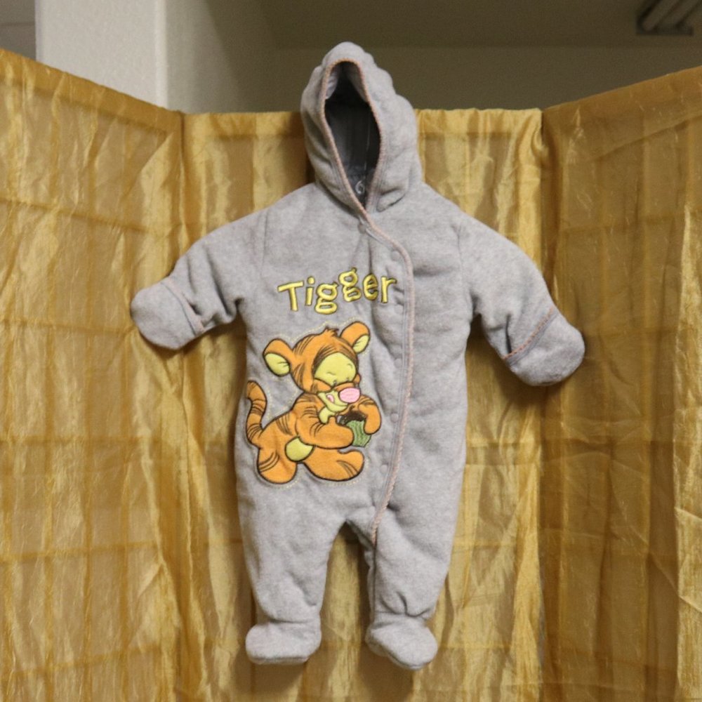 Disney Tigger Gray Winter Coat #397